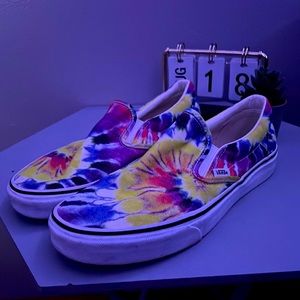 Vans slip ons, Size: 12, Color: Multi